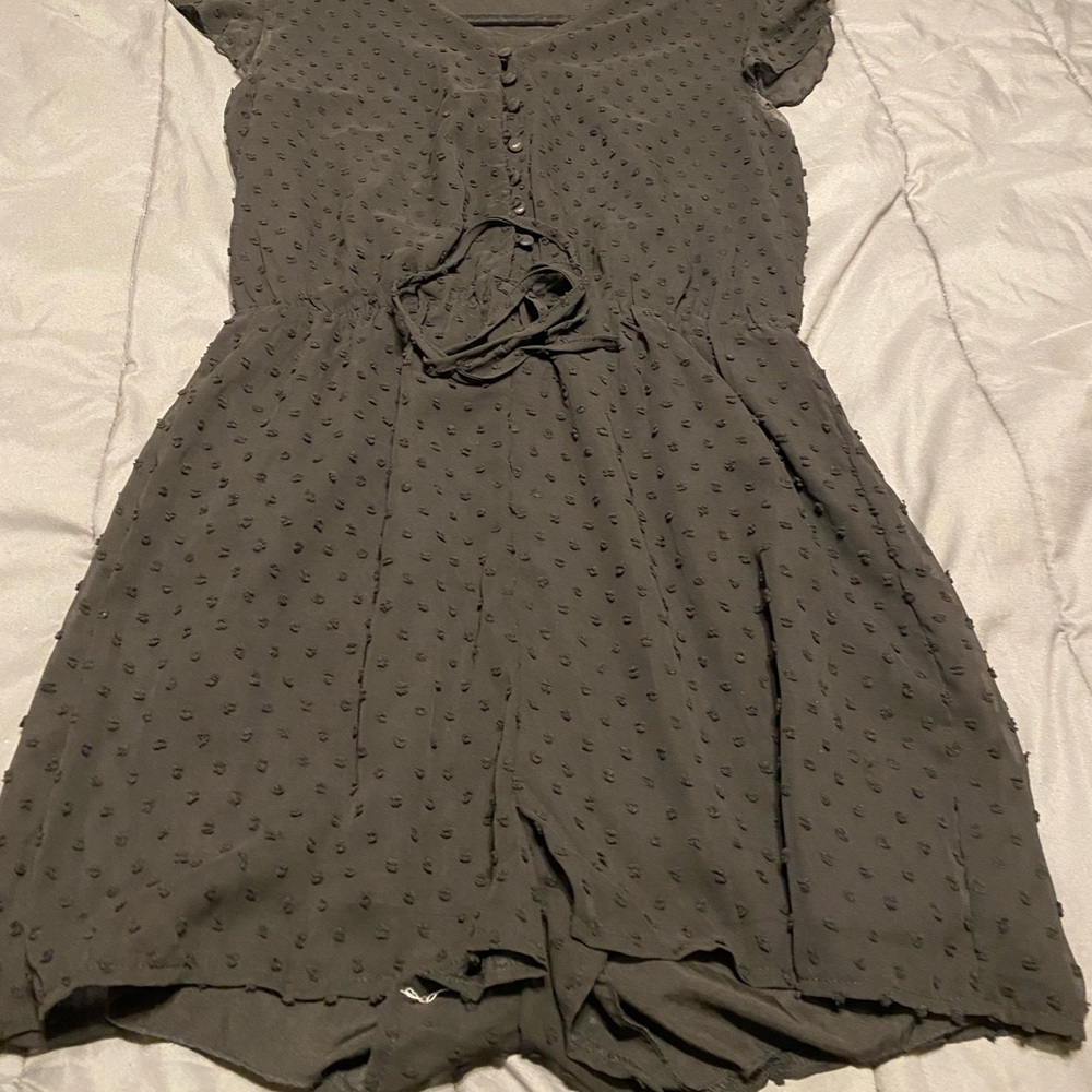 Womens black romper